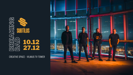 Subtilus at Vilnius TV tower