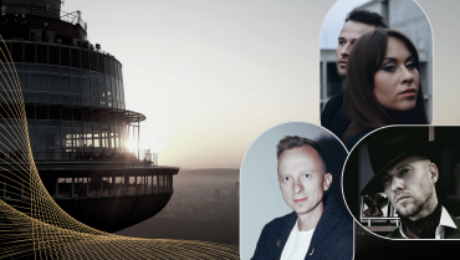 Vilniaus TV bokštas saulėlydžio link